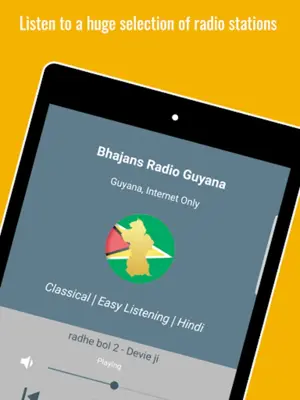 Radio Guyana android App screenshot 0