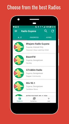 Radio Guyana android App screenshot 8